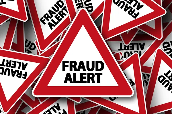 Fraud Alert - Warnschilder