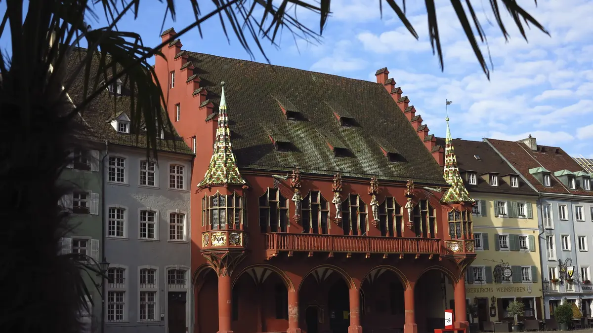 Historisches Kaufhaus in Freiburg