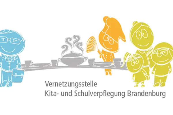 Logo Vernetzungsstelle Kita- und Schulverpflegung des Landes Brandenburg