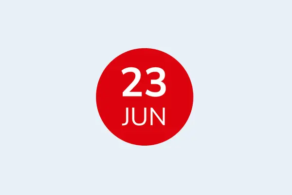 Datum 23. Juni