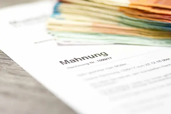 Mahnung Inkassoforderung