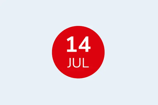 Datum 14. Juli