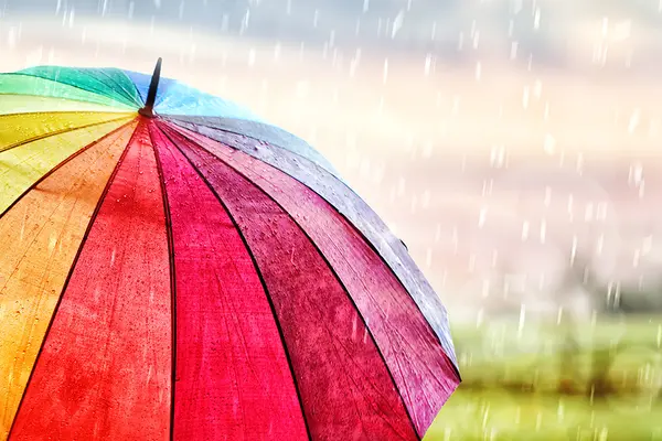 Einen Regentag im Herbst