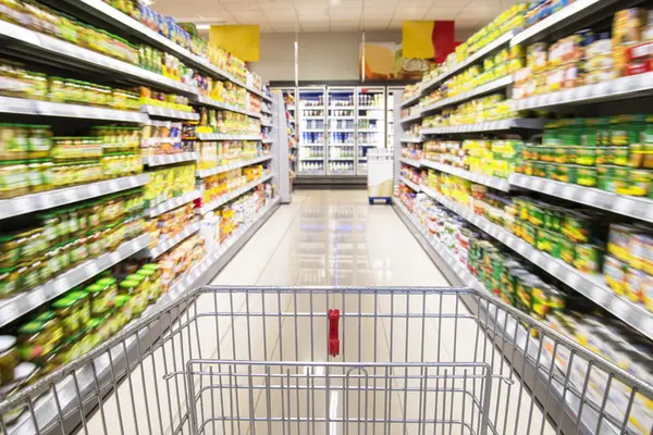 Einkaufen im Supermarkt