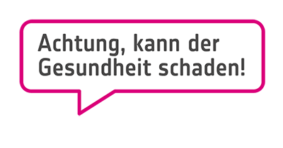 Kernbotschaft Nahrungsergänzungsmittel: Achtung, kann der Gesundheit schaden
