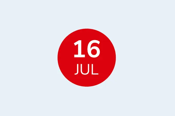 Datum 16. Juli