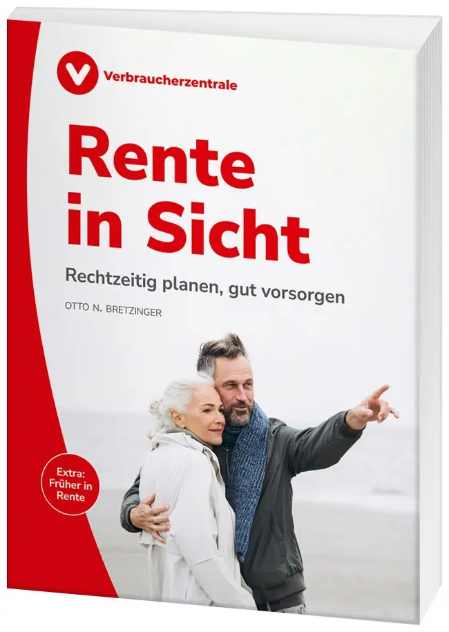 Cover Ratgeber "Rente in Sicht"