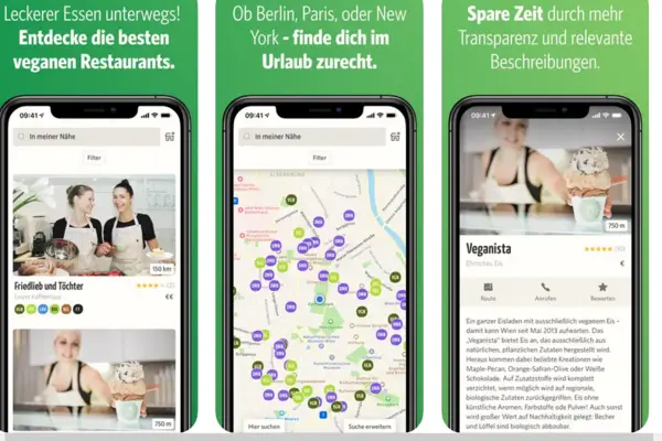 Sreenshot der App Vanilla Bean