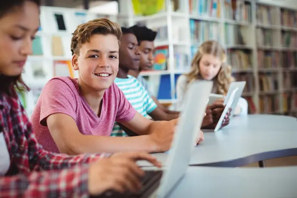 Schüler lernen