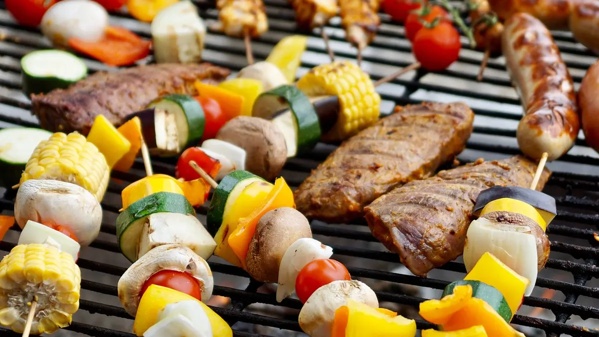 Grillgut auf dem Grill