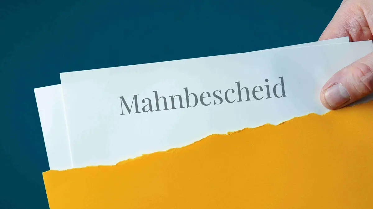 Mahnbescheid