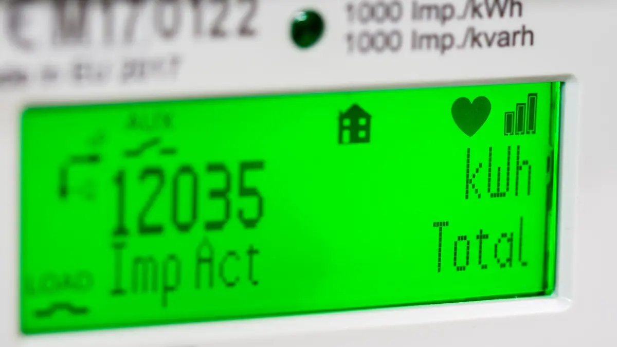Smart Meter zeigt Mietern ihren Stromverbrauch an.
