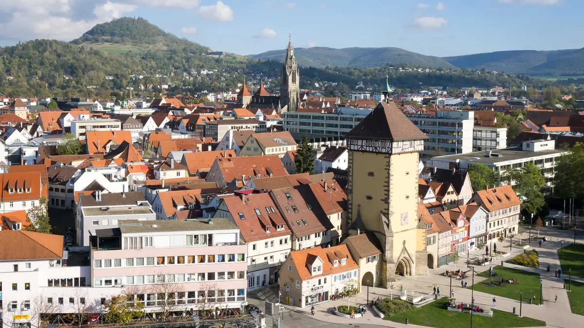 Reutlingen mit Achalm