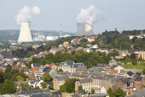 Das Atomkraftwerk Tihange in Belgien.