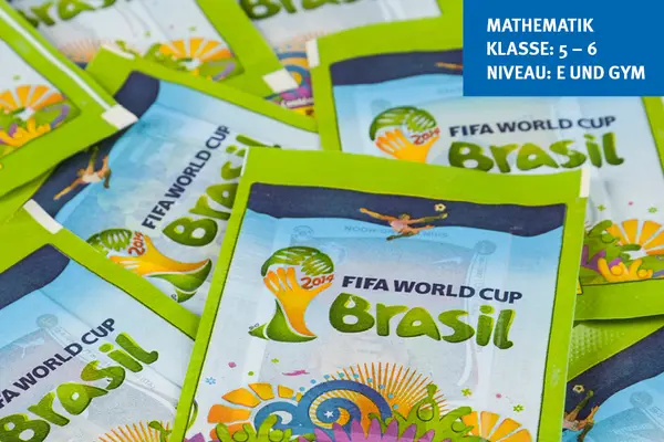Viele Sammelkartenpäckchen WM Brasilien