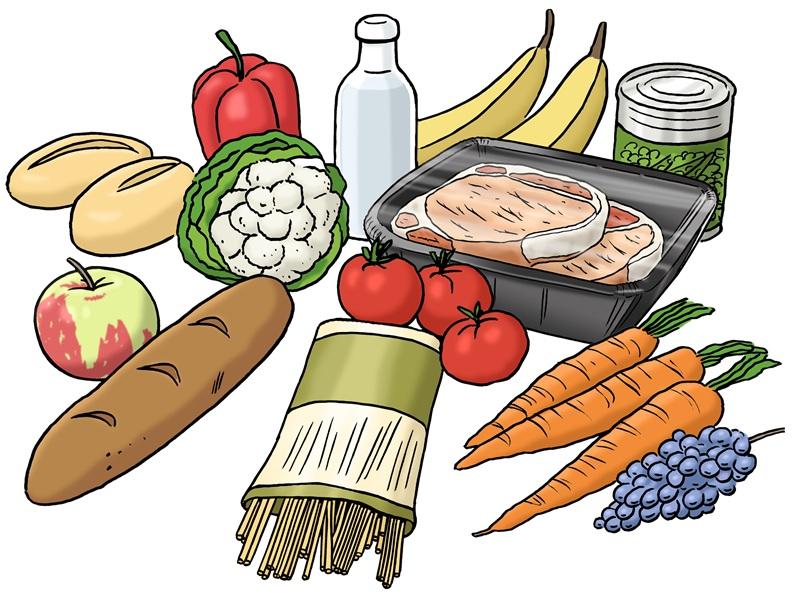 lebensmittel verschiedene