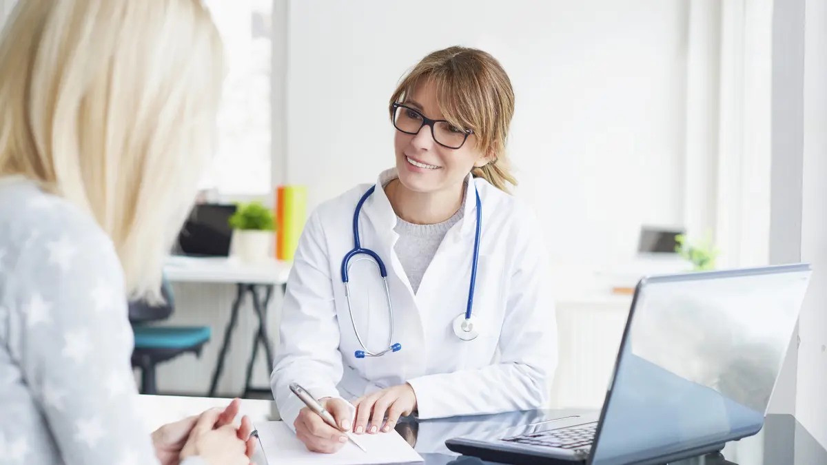 Artz-Patient-Gespräch