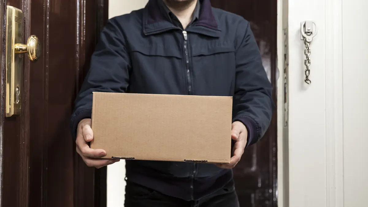 Paketlieferung