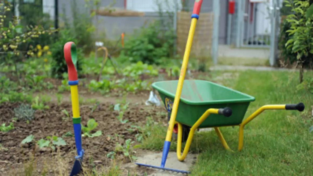Garten der Kita Arte Frechen