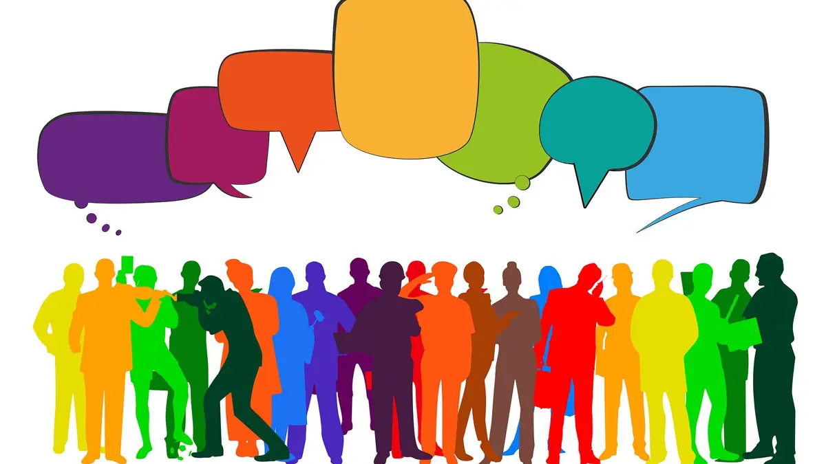 Feedback Menschen Silhouetten