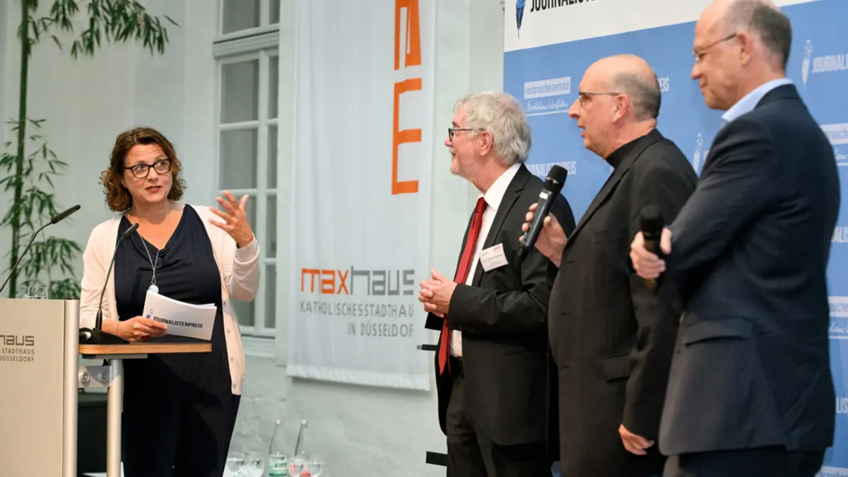Preisverleihung Journalistenpreis