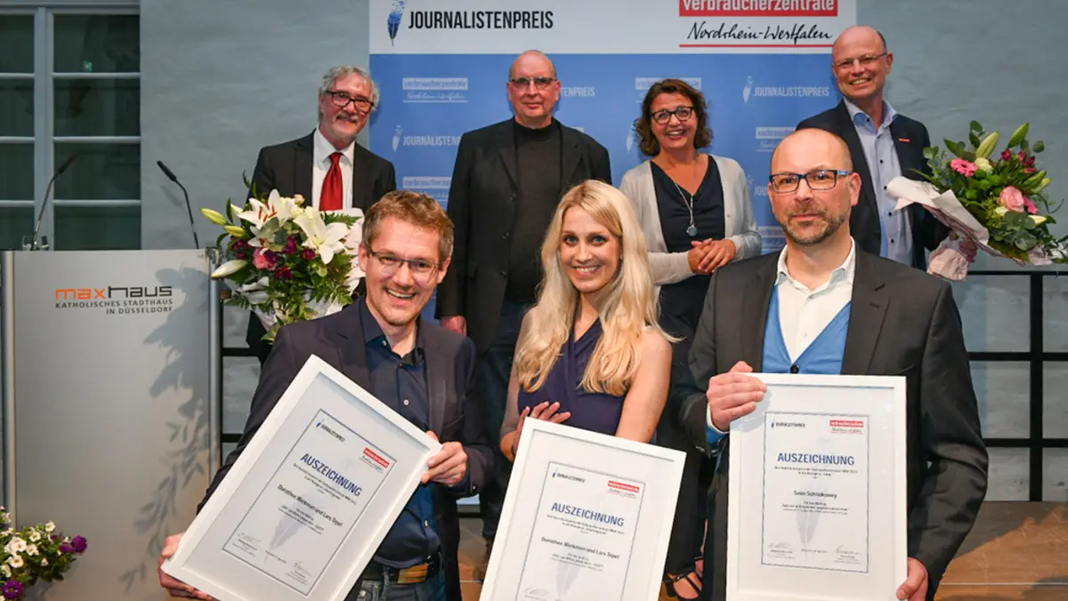 Preisverleihung Journalistenpreis