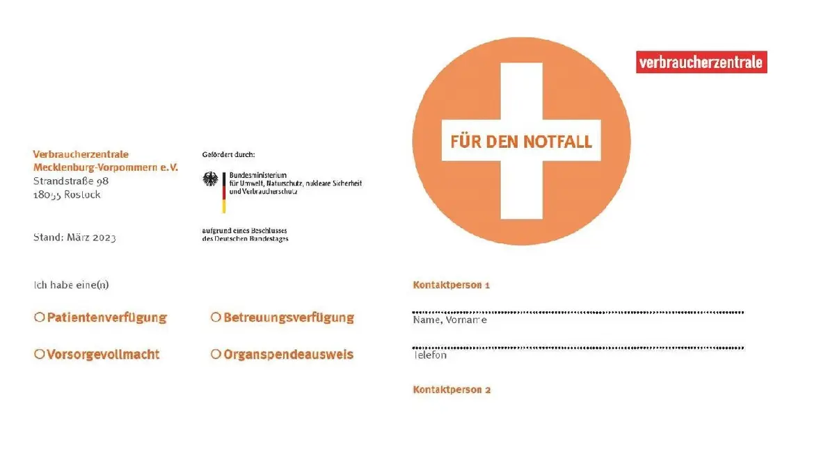 Notfallkärtchen