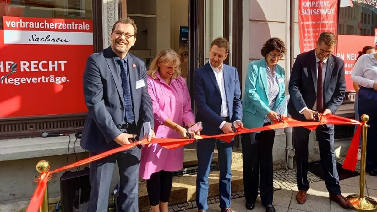 Eröffnung Verbraucherzentrale in Görlitz am 11. Oktober 2023