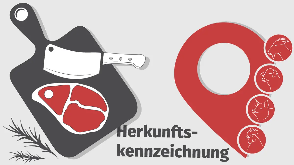 Grafik zu Ernährungsthemen