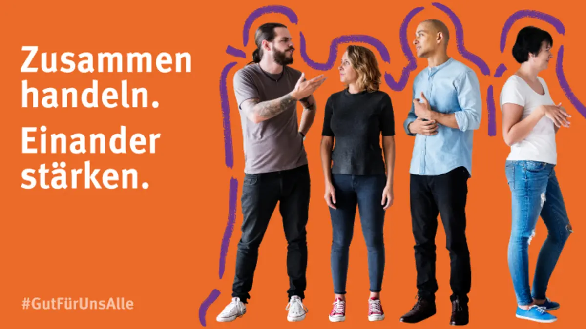 zwei Frauen und zwei Männer