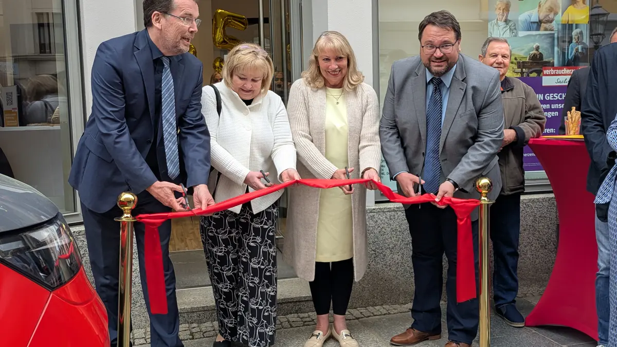 Feierliche Eröffnung in Zwickau