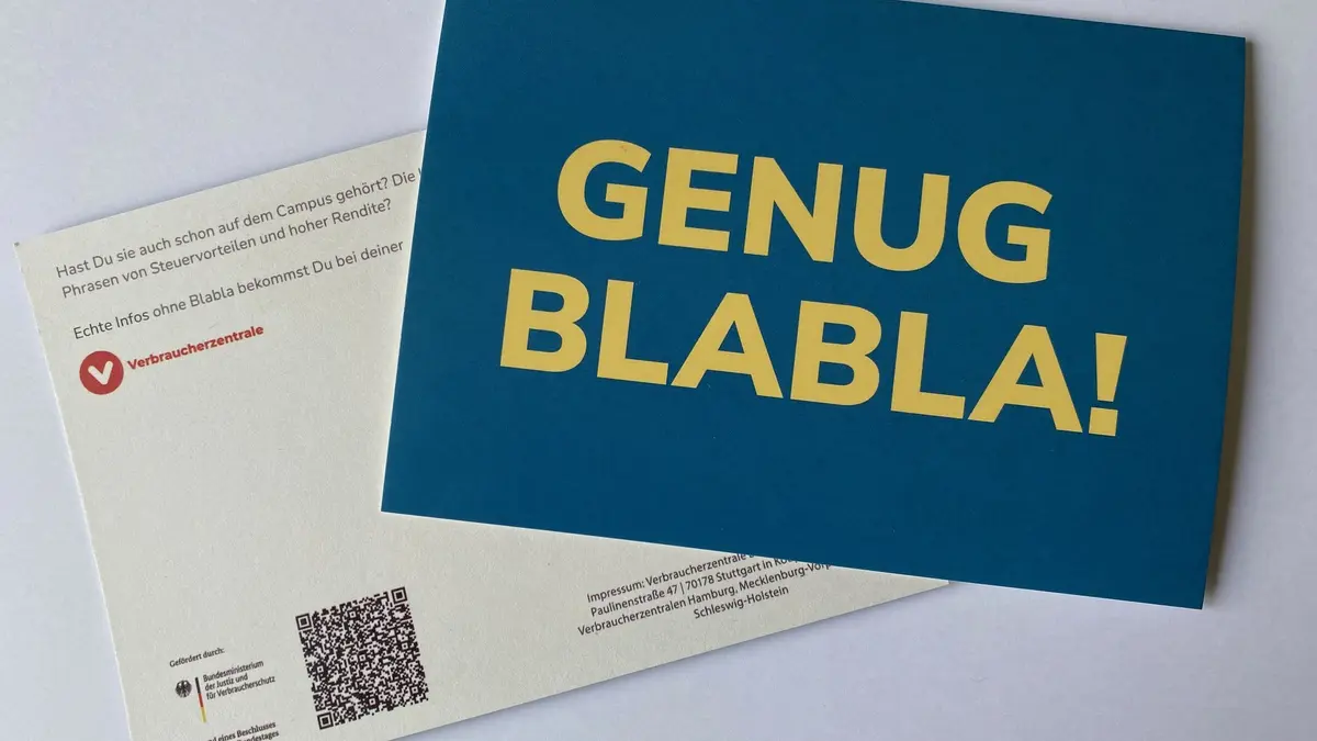 Karte frontansicht und backansicht, blabla