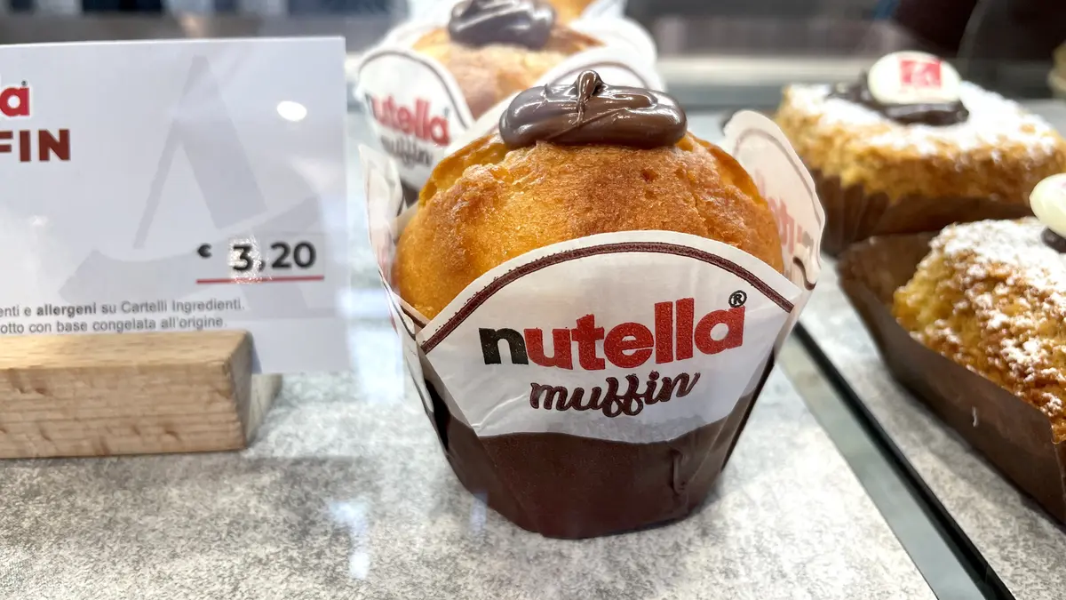 Ein Nutella Muffin von Ferrero