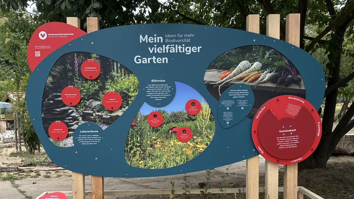 Outdoormodul auf der Landesgartenschau