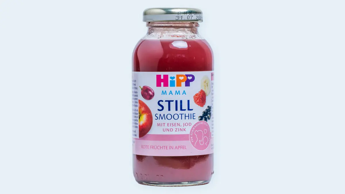 Abbildung Hipp Still Smoothie mit Eisen, Jod und Zink