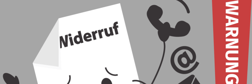 Widerruf und Kontaktaufnahme sind nicht möglich