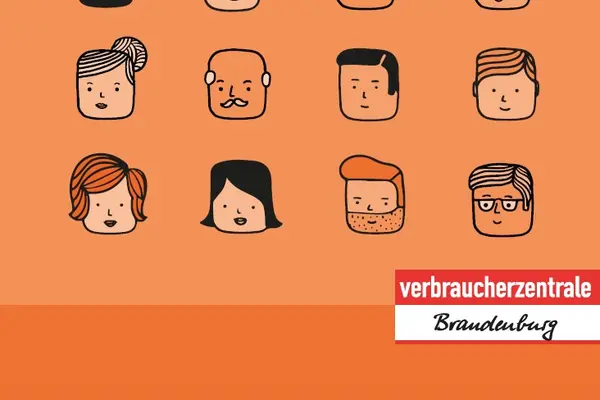 Titelbild Jahresbericht 2017/18 der Verbraucherzentrale Brandenburg 