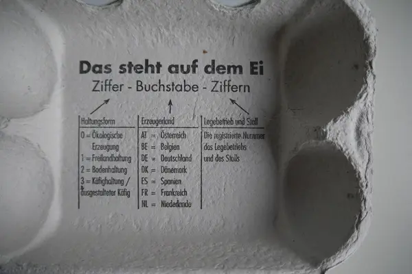 Oft gibt es unterschiedliche Herkunftsangaben auf Verpackung und Ei.
