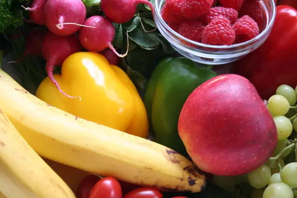 frisches Obst und Gemüse