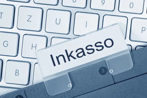 Tastatur mit dem Schriftzug Inkasso