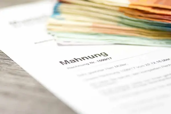 Mahnung Inkassoforderung