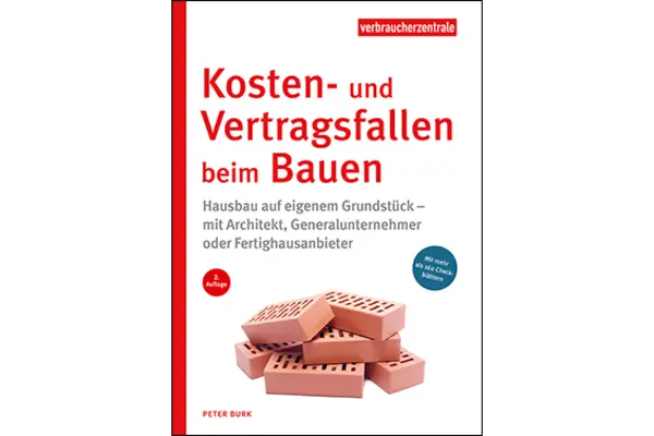 Titelbild des Ratgebers Kosten und Vertragsfallen beim Bauen