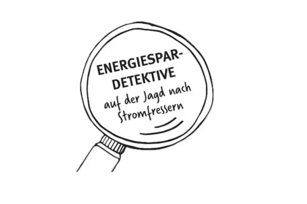 Grafik Mit Lupe und Titel