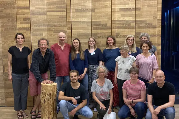 Die Gruppe beim Workshop in Brühl