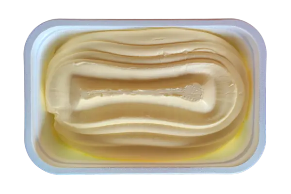 Margarine in Schale