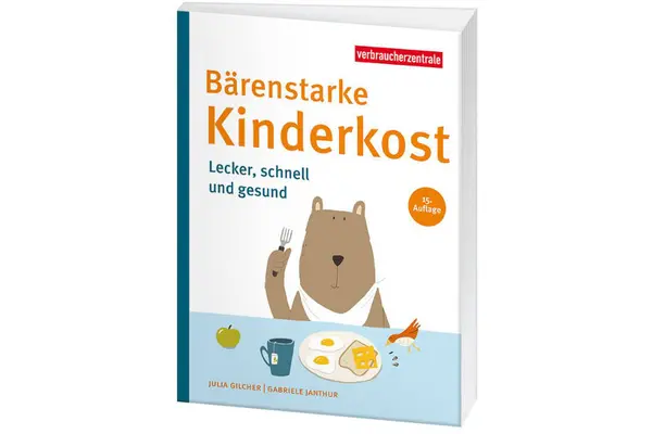 Titelbild des Ratgebers "Bärenstarke Kinderkost"