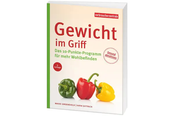 Titelbild des Ratgebers mit bunten Paprika