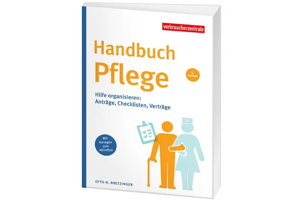 Titelseite des Ratgebers Handbuch Pflege