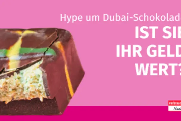 Fakeshops mit Dubai-Schokolade