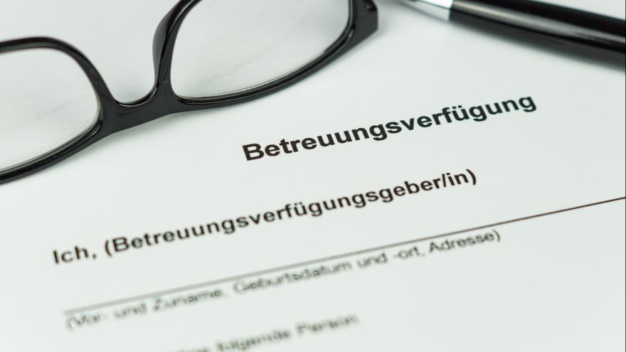 Schmuckbild: Betreuungsverfügung